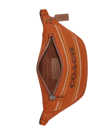Coach Warren Belt Bag With Coach Stripe