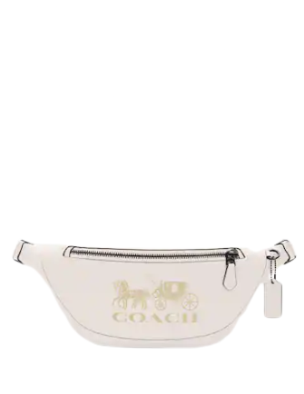 Coach Warren Belt Bag With Horse And Carriage
