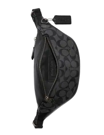Coach Warren Mini Belt Bag In Signature Canvas