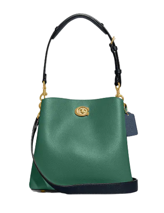 Coach Willow Bucket Bag In Colorblock