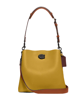 Coach Willow Bucket Bag In Colorblock