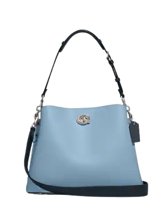 Coach Willow Shoulder Bag In Colorblock