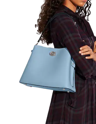 Coach Willow Shoulder Bag In Colorblock