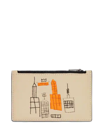 Coach X Jean Michel Basquiat Zip Card Case