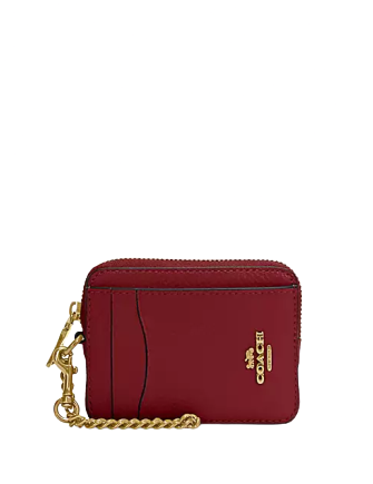 Coach Zip Card Case