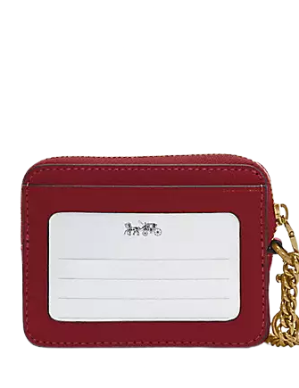 Coach Zip Card Case