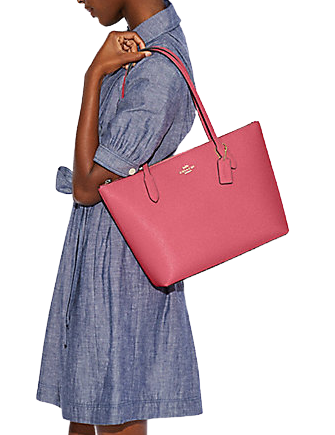 Coach Zip Top Tote