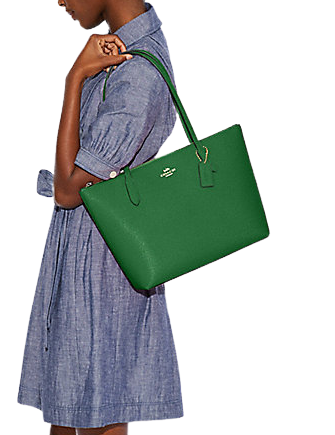 Coach Zip Top Tote