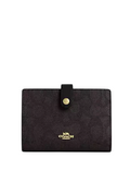 Coach 2 In 1 Wallet In Blocked Signature Canvas