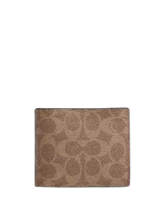 Coach 3 In 1 Wallet In Signature Canvas