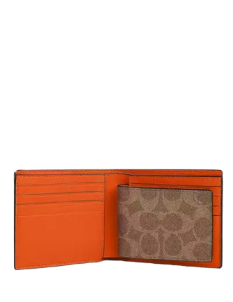 Coach 3 In 1 Wallet In Signature Canvas