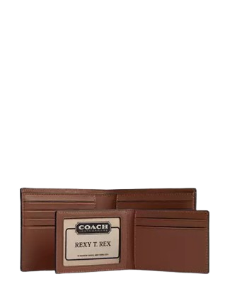 Coach 3 In 1 Wallet With Whipstitch