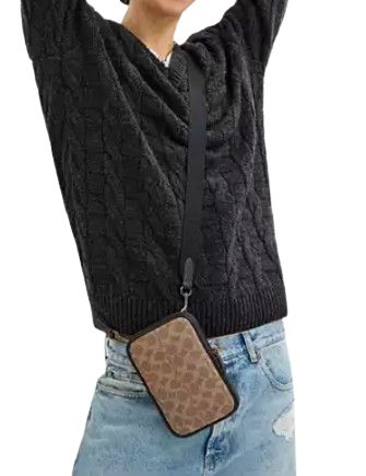 Coach Aden Crossbody Bag In Signature Canvas