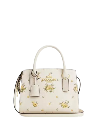 Coach Andrea Carryall Bag With Floral Print