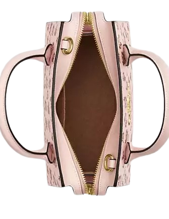 Coach Andrea Carryall Bag With Rose Print
