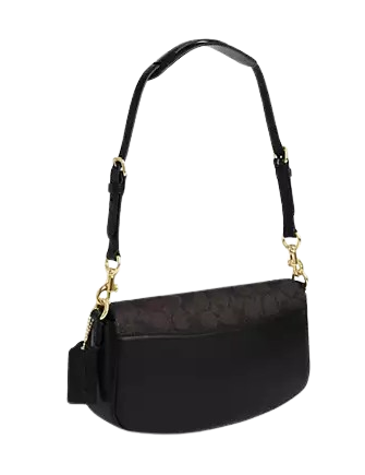 Coach Andrea Shoulder Bag In Signature Canvas