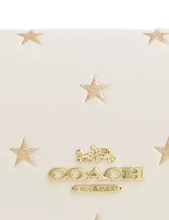 Coach Andrea Small Shoulder Bag With Star Print