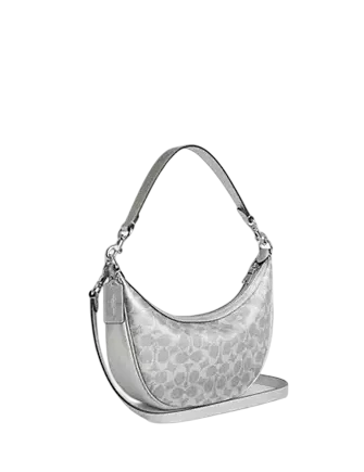 Coach Aria Shoulder Bag In Signature Canvas