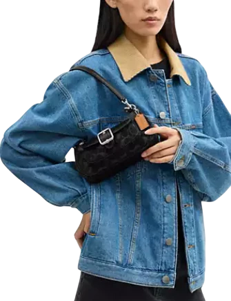 Coach Ashton Mini Shoulder Bag In Signature Denim