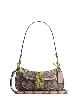 Coach Ashton Mini Shoulder Bag In Signature Jacquard