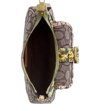 Coach Ashton Mini Shoulder Bag In Signature Jacquard