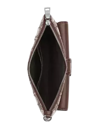 Coach Ashton Wristlet In Signature Jacquard