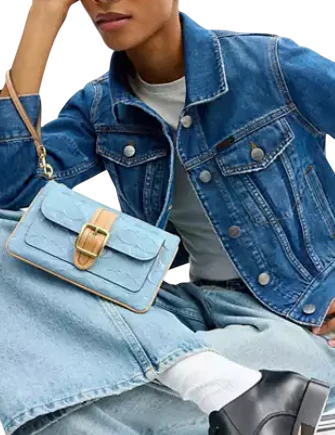 Coach Ashton Wristlet In Signature Leather