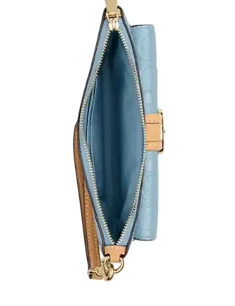 Coach Ashton Wristlet In Signature Leather