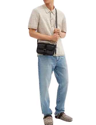 Coach Beck Slim Crossbody In Signature Canvas