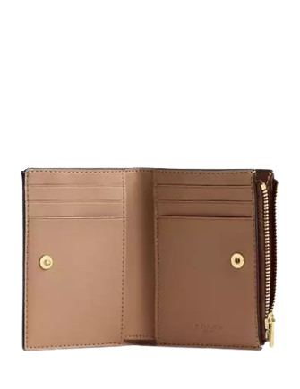 Coach Bifold Wallet In Signature Canvas
