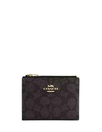 Coach Bifold Wallet In Signature Canvas