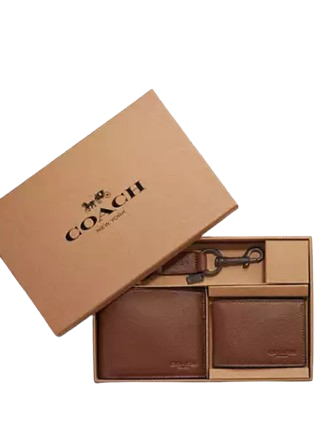 Coach Boxed 3 In 1 Wallet Gift Set