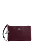 Coach Boxed Corner Zip Wristlet With Charms