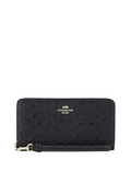 Coach Boxed Long Zip Around Wallet In Signature Leather