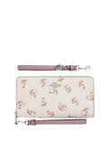 Coach Boxed Long Zip Around Wallet With Floral Print