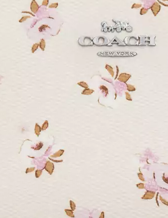 Coach Boxed Long Zip Around Wallet With Floral Print