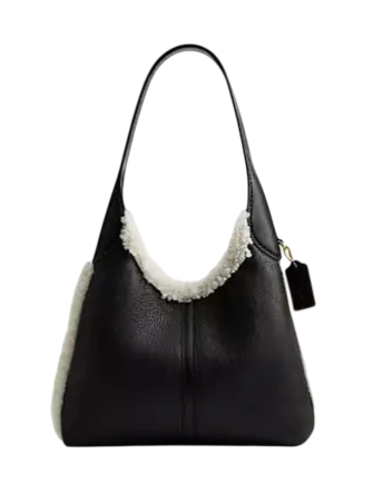 Coach Brooklyn Shoulder Bag 28 In Shearling
