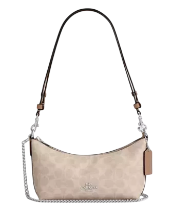 Coach Caitlin Shoulder Bag In Signature Canvas