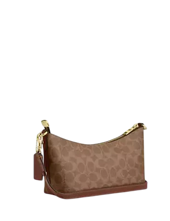Coach Caitlin Shoulder Bag In Signature Canvas