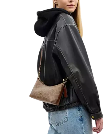 Coach Caitlin Shoulder Bag In Signature Canvas