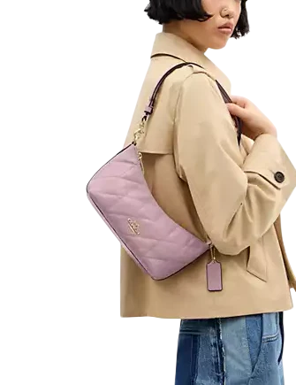 Coach Caitlin Shoulder Bag With Quilting