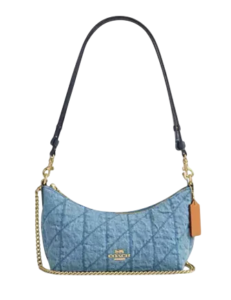 Coach Caitlin Shoulder Bag With Quilting