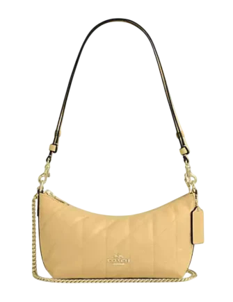 Coach Caitlin Shoulder Bag With Quilting