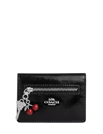 Coach Card Case With Charms