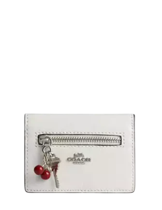 Coach Card Case With Charms