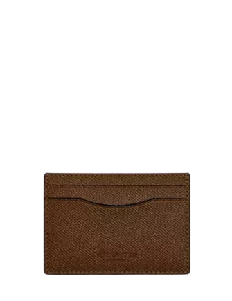 Coach Card Case With Money Clip
