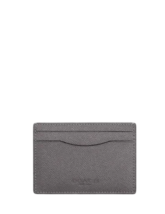 Coach Card Case With Money Clip