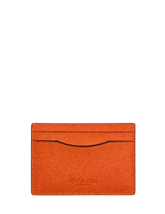 Coach Card Case With Money Clip