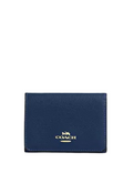Coach Card Holder Wallet In Signature Canvas