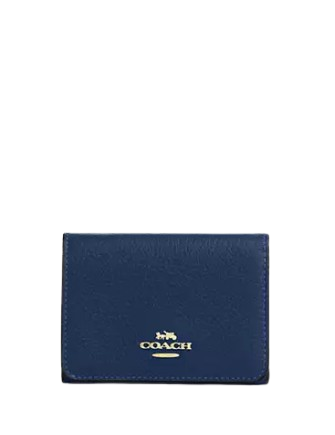 Coach Card Holder Wallet In Signature Canvas